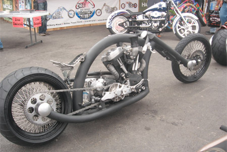 Futuristic Motorcycle