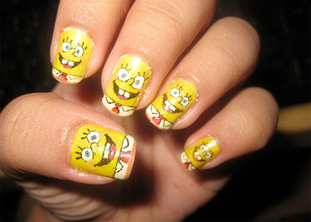 Spongebob Nails