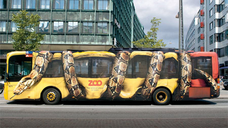 Copenhagen Zoo Snake Bus