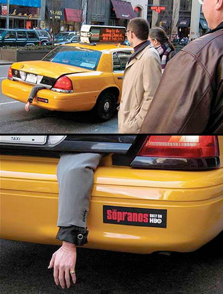 Sopranos Taxi Ad