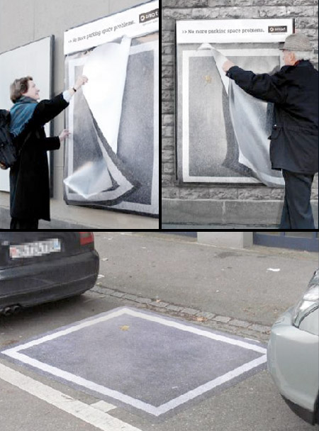 Tear-Off Parking Spaces