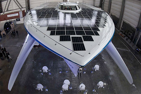 Solar Powered Boat