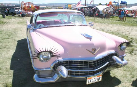 Car wth Eyelashes