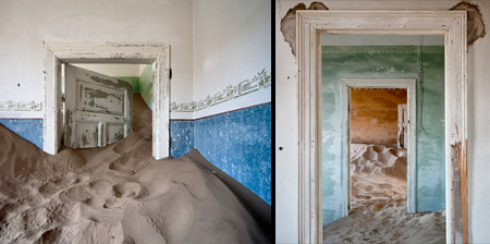 Abandoned Houses in the Desert