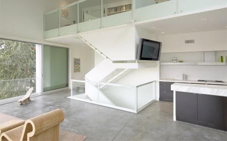 Modern Hill House Interior