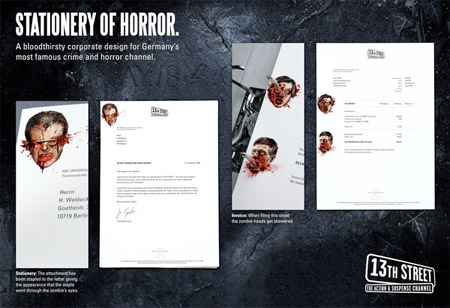 Stationery of Horror