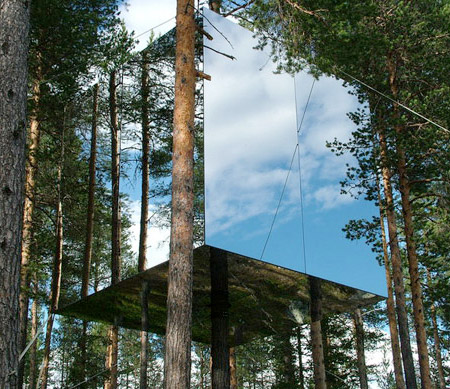 Mirrored Treehouse