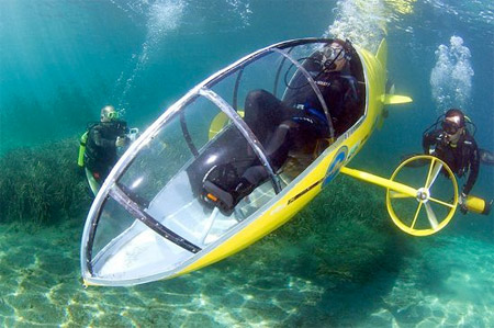 Pedal Powered Personal Submarine