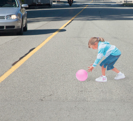 3D Illusion Speed Bump