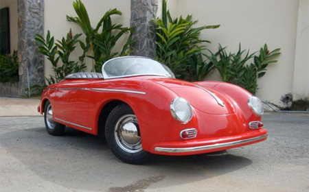 Red Porsche 356