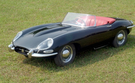 Half Scale Jaguar E-type
