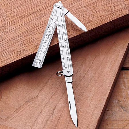 Pocket Knife Ruler