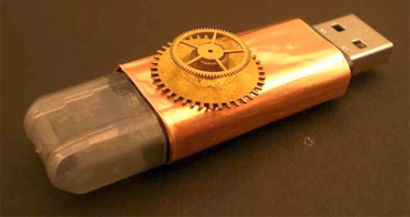 Steampunk Flash Drive