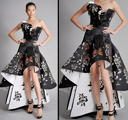 Laser Cut Dress