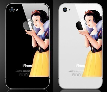 Snow White iPhone Sticker