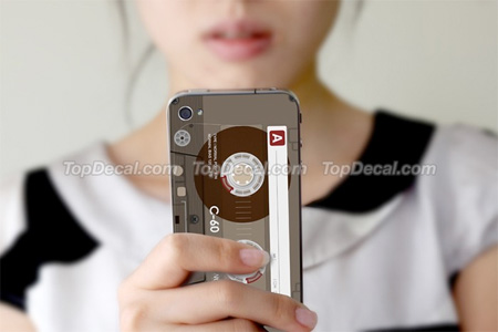 Cassette Tape iPhone Sticker