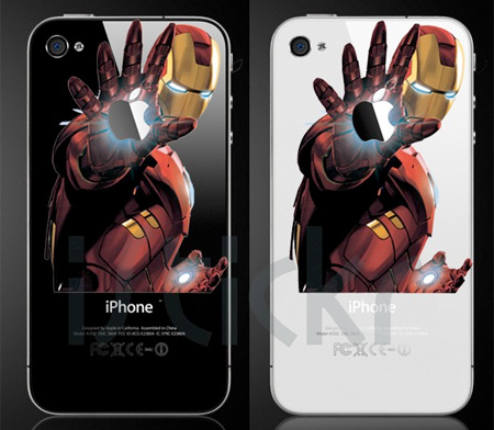 Iron Man iPhone Sticker