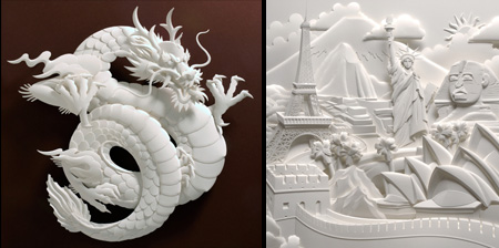 Incredible 3D Art Made of Paper