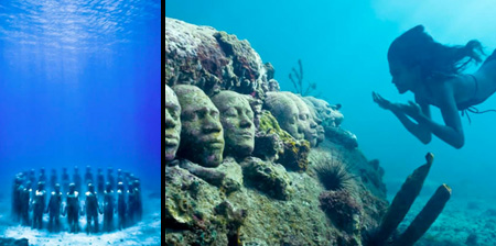 Amazing Underwater Sculptures