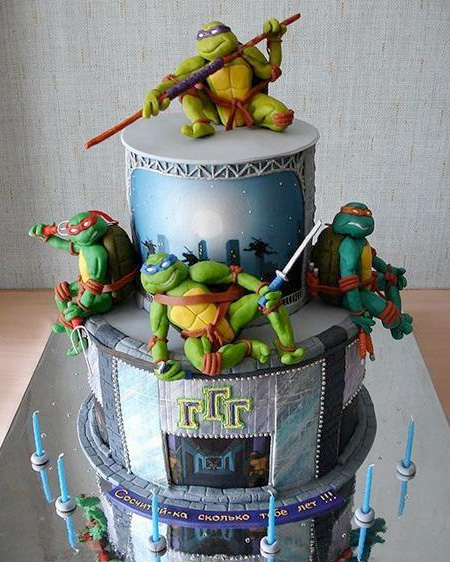 Teenage Mutant Ninja Turtles Cake