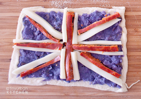 United Kingdom Flag Pizza