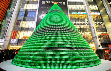 Heineken Christmas Tree