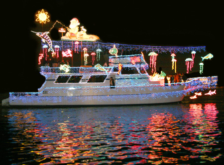 Christmas Boat