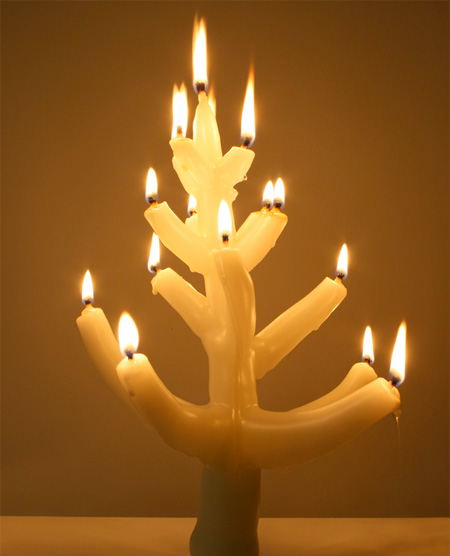 Candle Christmas Tree