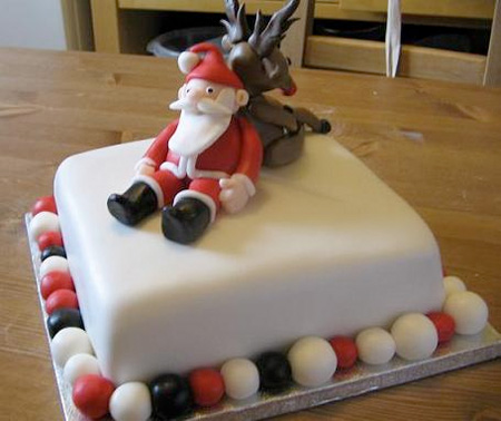 Santa Cake