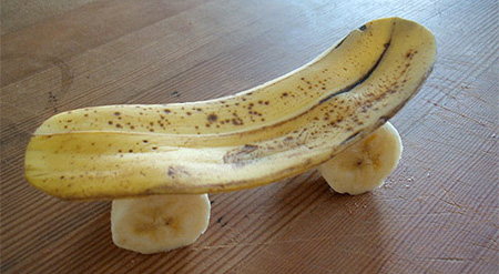 Banana Skateboard