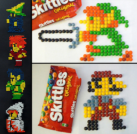 Skittles Art