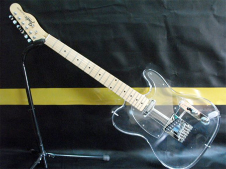 Transparent Guitar