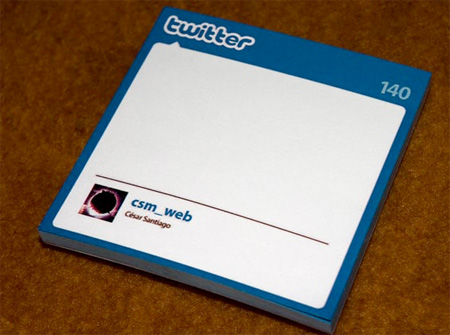 Twitter Sticky Notes
