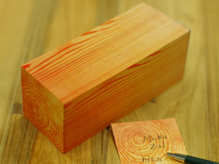 Wooden Block Sticky Notes