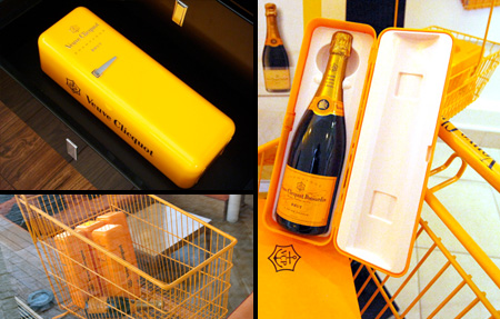 Champagne Mini Fridge Packaging