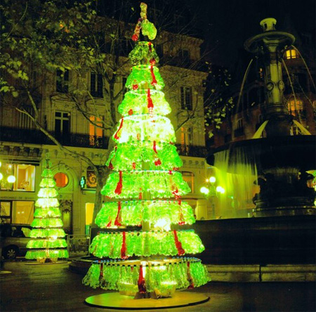 Plastic Bottles Christmas Tree