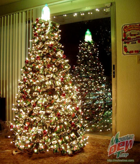 Mountain Dew Christmas Tree