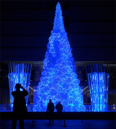 Fiber Optic Christmas Tree