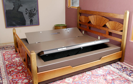 Concealed Safe Bed