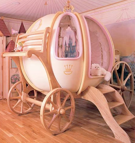 Cinderella Pumpkin Carriage Bed