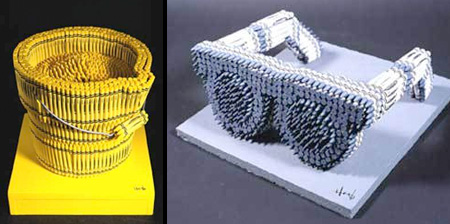 3D Sculptures Made of Crayons