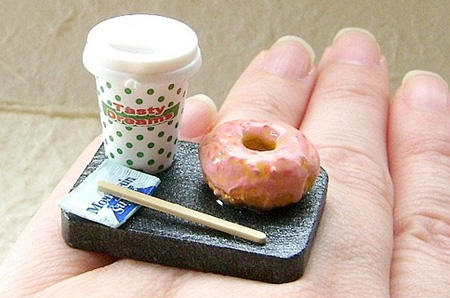 Coffe and Donut Ring