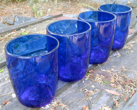 Spring Water Bottle Glasses