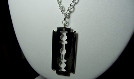 Razor Necklace