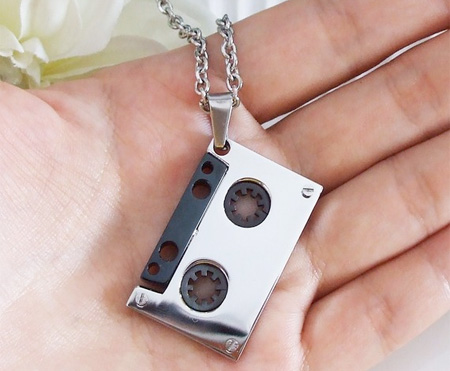 Cassette Tape Necklace