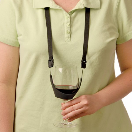 Wine Glass Holder Necklace