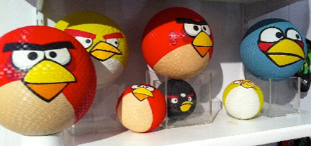 Angry Birds Rubber Balls