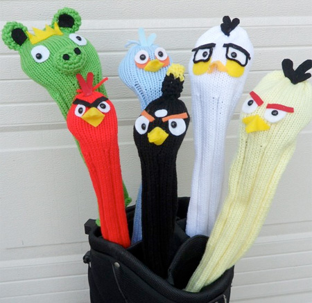 Angry Birds Golf Club Covers