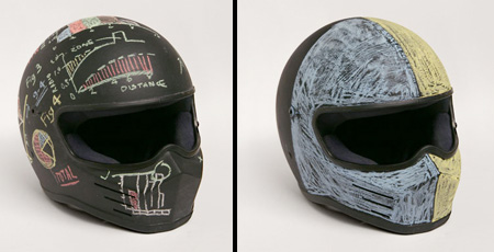Chalkboard Helmet