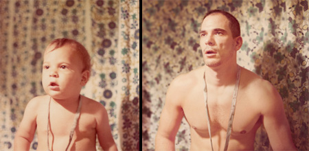 Tommy in 1977 and 2010